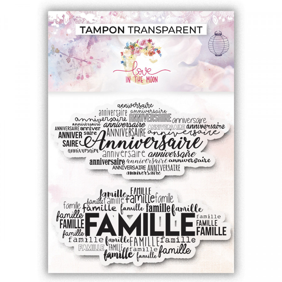 Clear stamps - Birthday and family