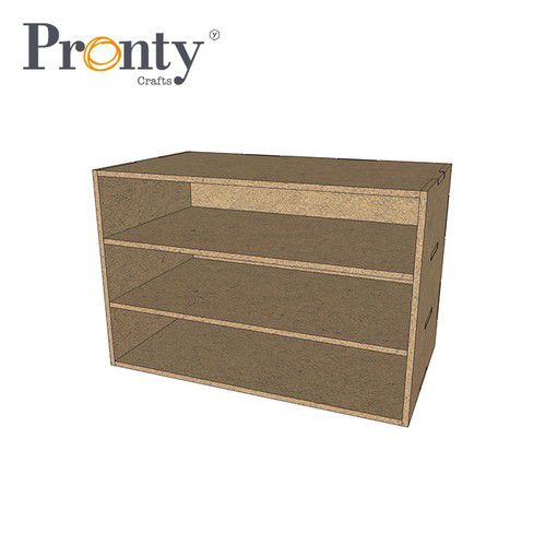 Pronty MDF Aufbewahrsystem Basic Box Drawer 