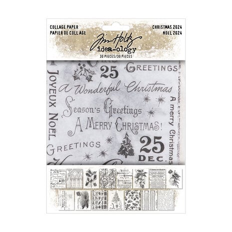 Idea-ology Tim Holtz - Tim Holtz Collage Paper