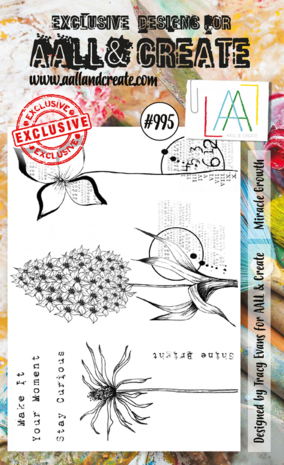 AALL and Create - Stamp Set A6 Miracle Growth