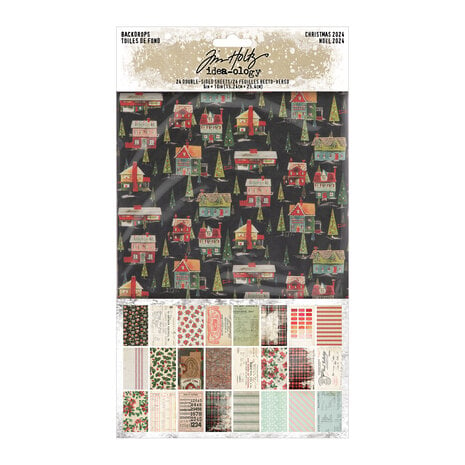 Idea-ology Tim Holtz - Tim Holtz Backdrops