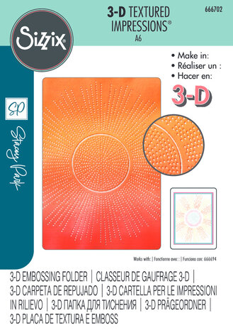 Sizzix - 3D Textured Impressions by Stacey Park Cosmopolitan, Shine Bright