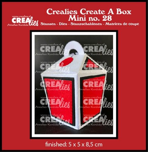 Crealies Create A Box Spielkartenbox