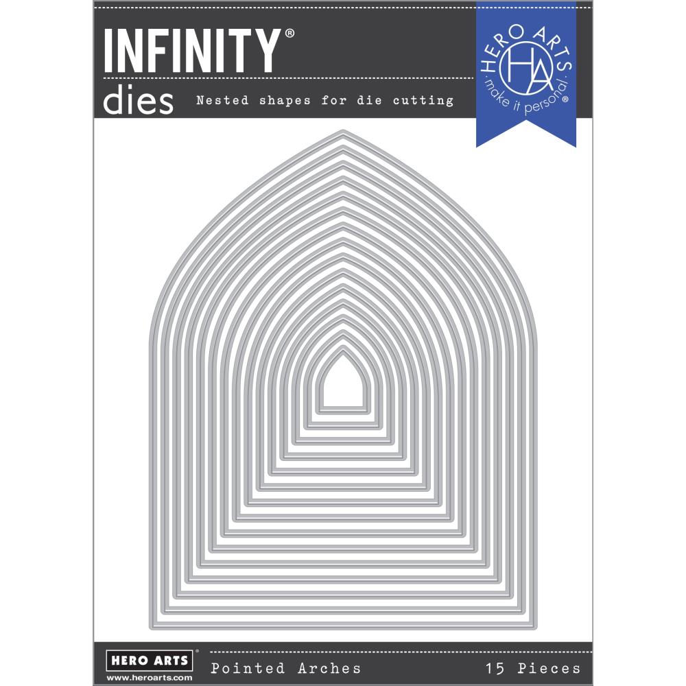 Hero Arts Infinity Dies - Pointed Arches 