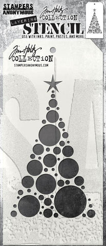 Tim Holtz Layered Stencil - Modern Tree