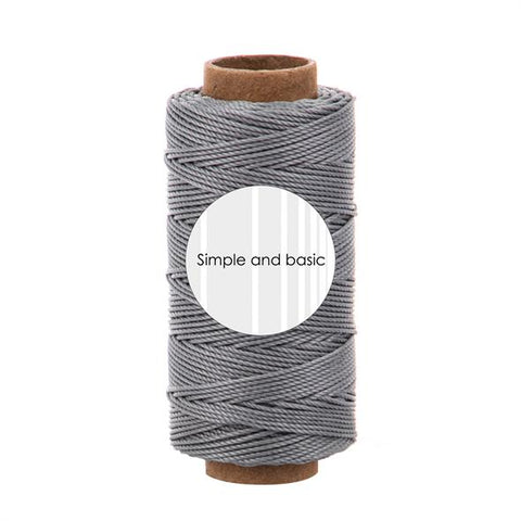 Simple and basic Polyester Thread "Steel grey"