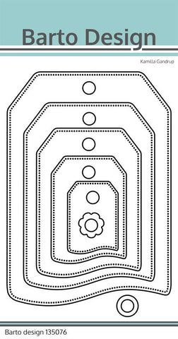 Barto Design Dies "A6 Tag" 