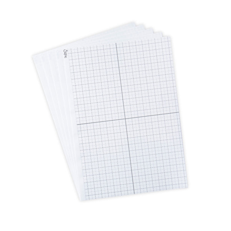 Sizzix - Studio Accessory Sticky Grid Sheets 8 1/4x11 5/8 Inch (5cs)