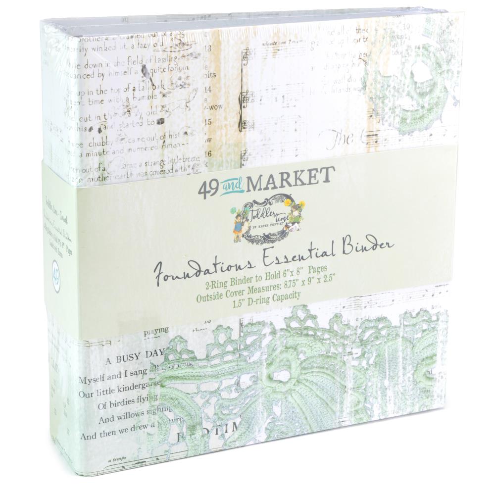 49 And Market Foundations Binder - Toddler Time Mint 