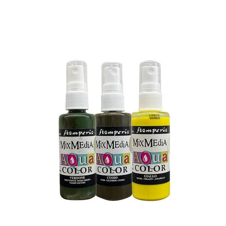 Stamperia - Golden Harmony Aquacolor Paint Kit (3pcs)