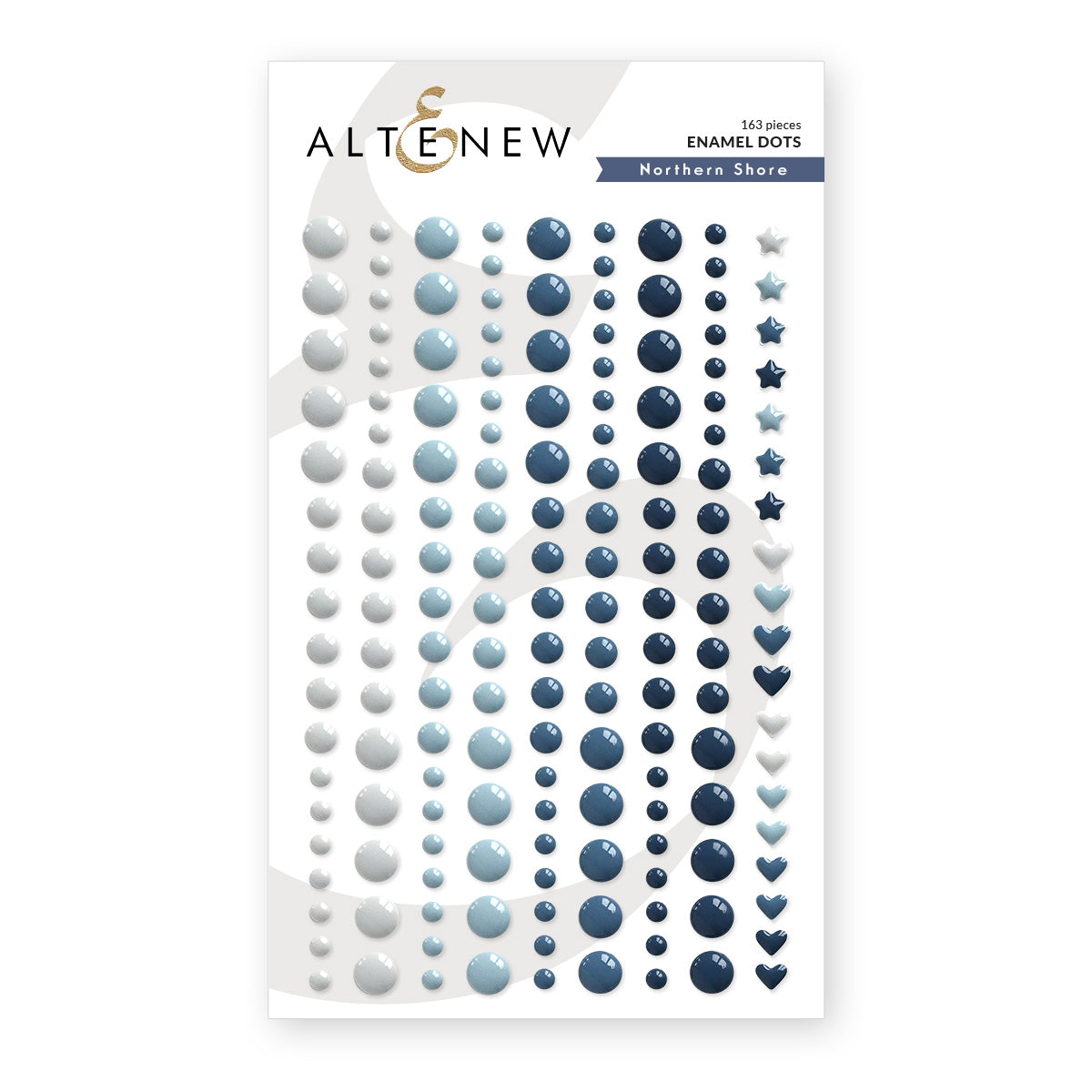 Altenew - Northern Shore Enamel Dots