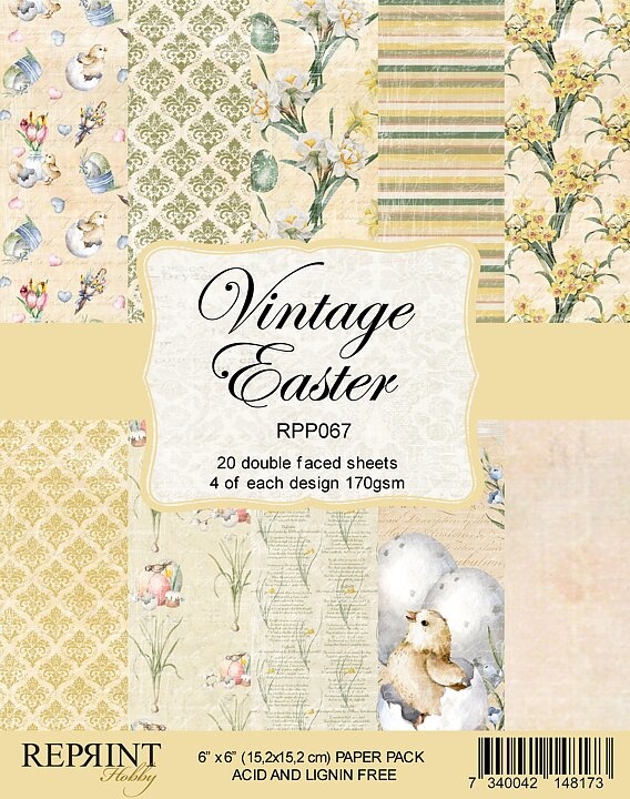 reprint-vintage-easter-6x6-inch-paper-pack-rpp067