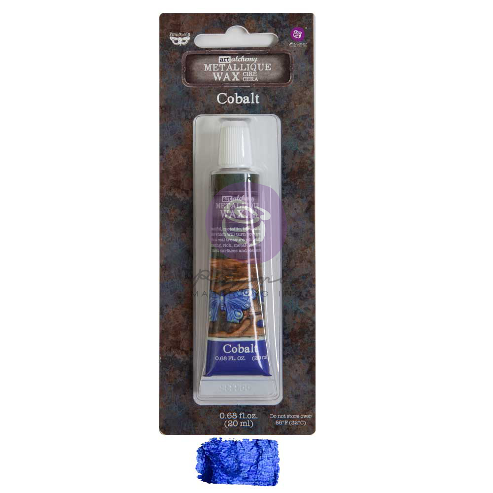 Finnabair Art Alchemy Metallique Wax – Cobalt