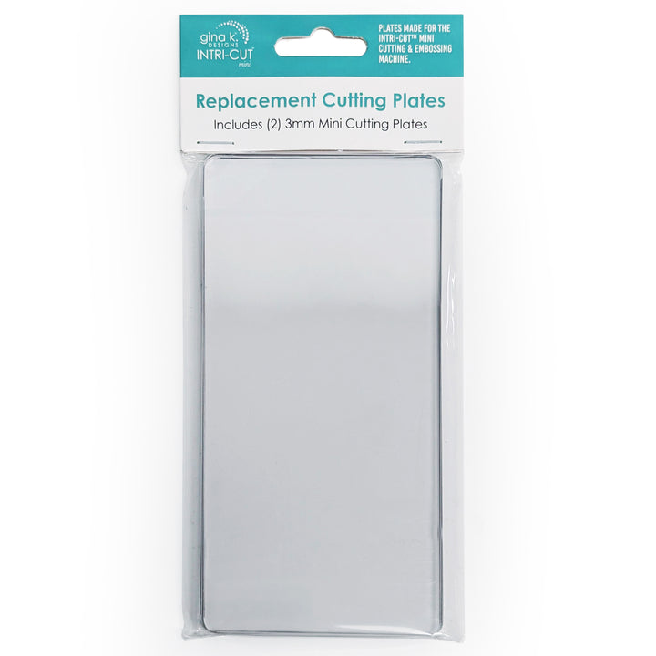 Gina K Designs -Intri-Cut Mini Replacement Cutting Plates - 3mm Set of 2 