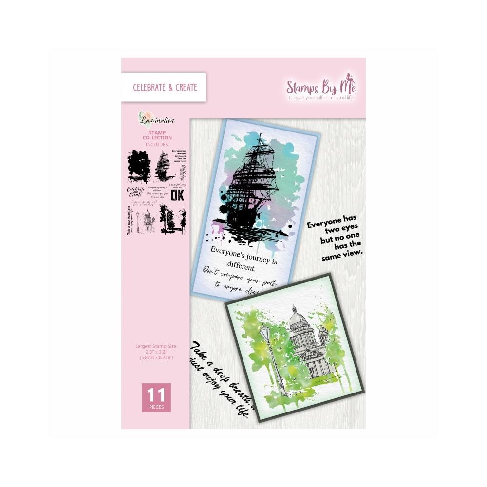 Stamps By Me Stamp Set 5"X7" -  Celebrate & Create 