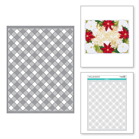 spellbinders-diagonal-buffalo-plaid-stencil-stn-01