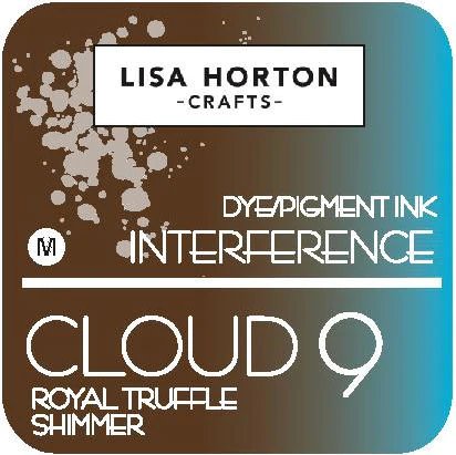 Lisa Horton Crafts Interference Ink Pad - Royal Truffle Shimmer 