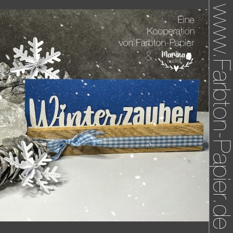 Farb Ton - Stanze "Winterzauber" (99)