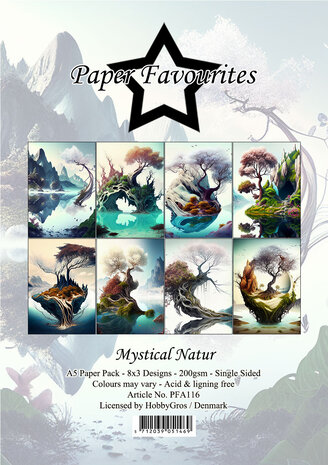 Paper Favourites - Mystical Natur A5 Paper Pack