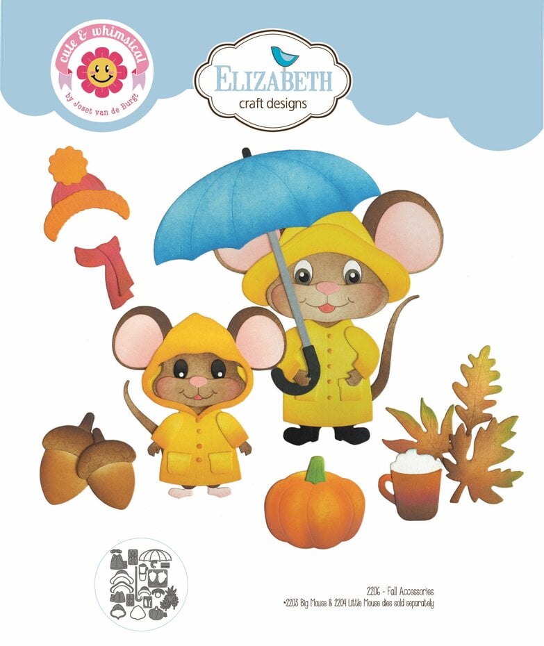 Elizabeth Craft  - Meet the Mice Dies Fall Accessories 