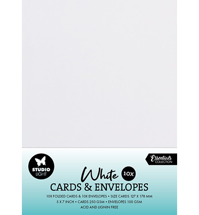 Cards & Envelopes White Consumables nr.05