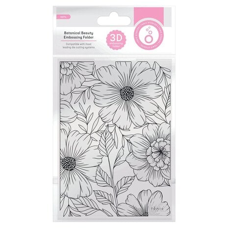 Tonic Studios - 3D Embossing Folder Botanical Beauty