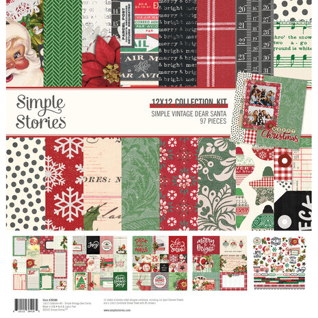 Simple Stories Simple - Simple Vintage Dear Santa Collection Kit