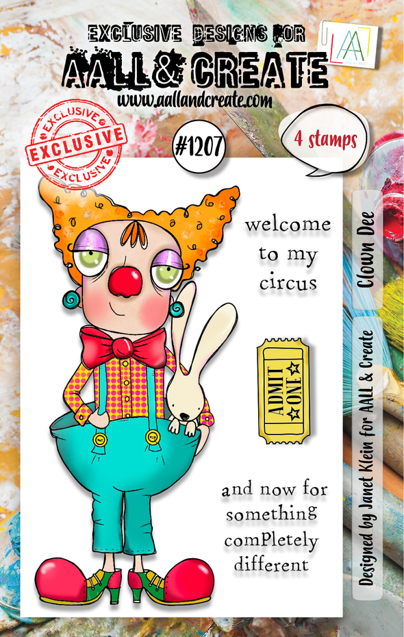 AALL & Create - Stamp Set A7 Clown Dee