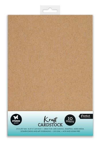 Studio Light Paper Set Consumables Kraft Cardstock 250 gsm nr.42