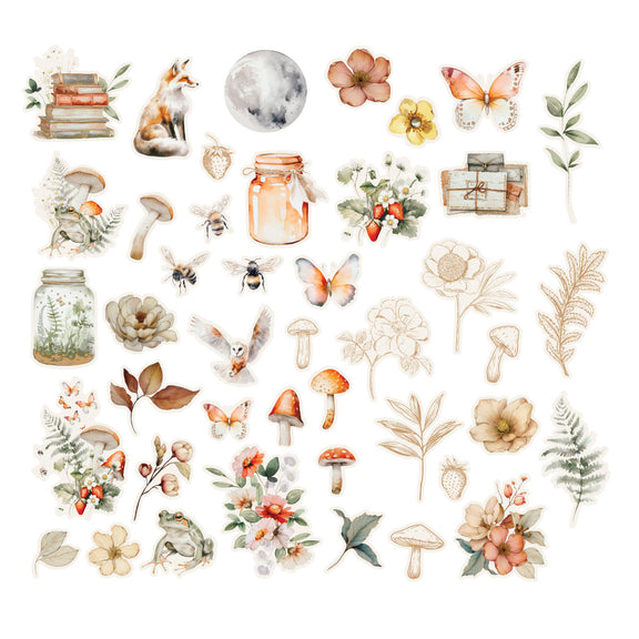 Spellbinders - Woodland Tales Die Cut Shapes from the Woodland Tales Collection