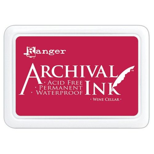 Ranger Archival Ink pad - wine Cellar