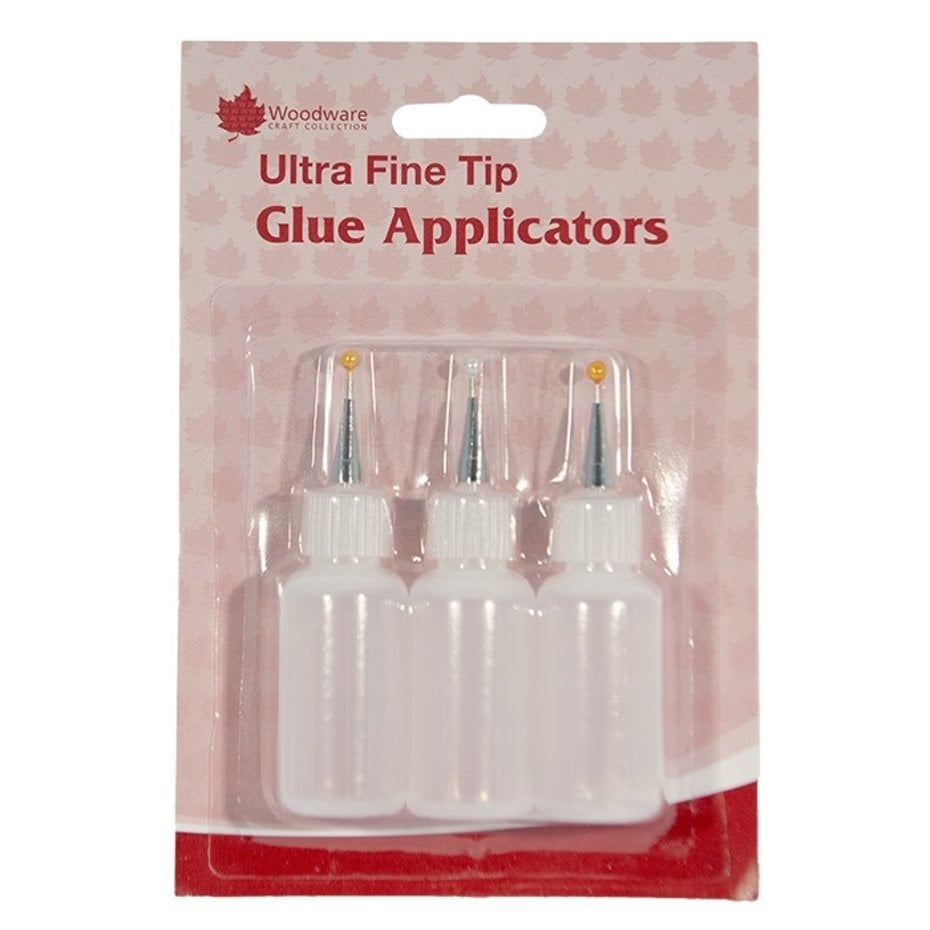 Woodware - Ultra Fine Tip Glue Applicator 20ml (3pcs)