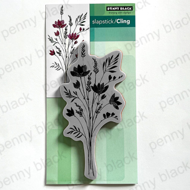 Penny Black -DELICATE BLOSSOMS (CLING RUBBER STAMP)