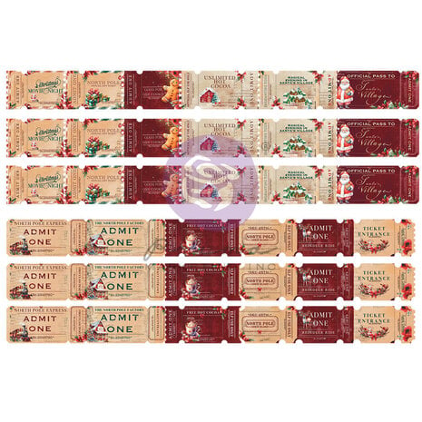 Prima Marketing - From the North Pole Tickets (36pcs)