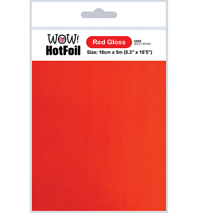 Wow! Hot Foil - Hot Foil, Red Gloss