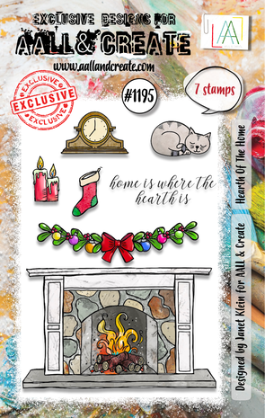 AALL & Create - Stamp Set A7 Hearth Of The Home
