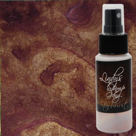 Lindy's Stamp Gang Cattail Copper Brown Starburst Spray