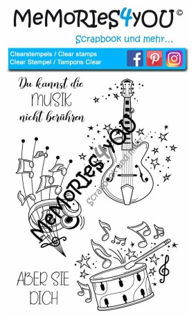 MEMORIES4YOU STEMPEL (A6)  "MUSIK"