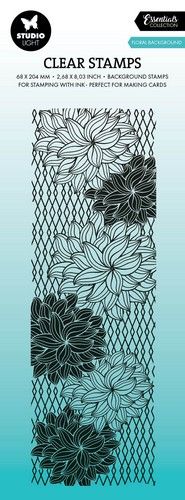 Studio Light Clear Stamp Floral background Essentials nr.620