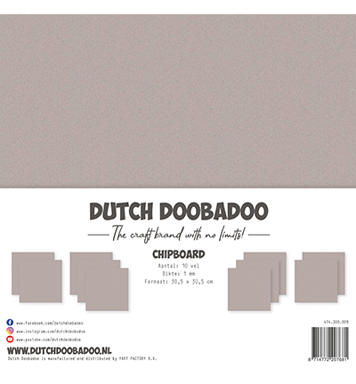 Dutch Doobadoo - DDBD Chipboard 30.5 x 30.5cm