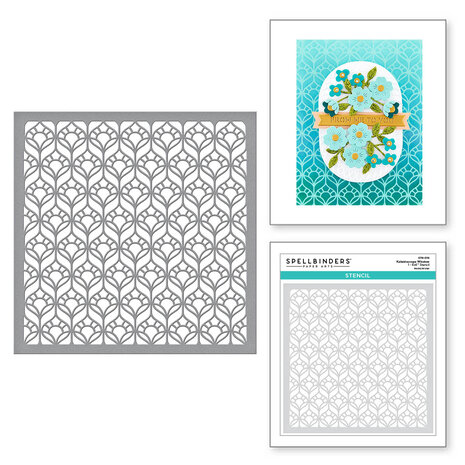 Spellbinders - Kaleidoscope Window Stencil