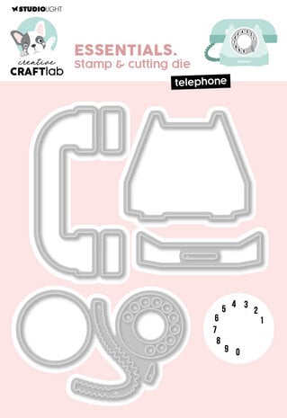 Craftlab - Telephone Essentials Stamp & Cutting Die