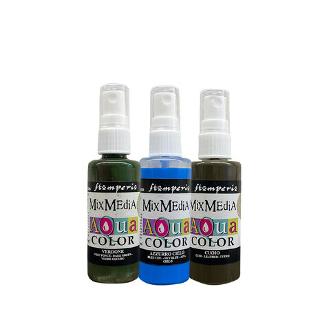 Stamperia - Hidden Grove Aquacolor Paint Kit (3pcs) 