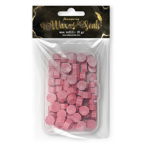 Stamperia - Wax And Seals Wax Refill Candy Pink 20gr