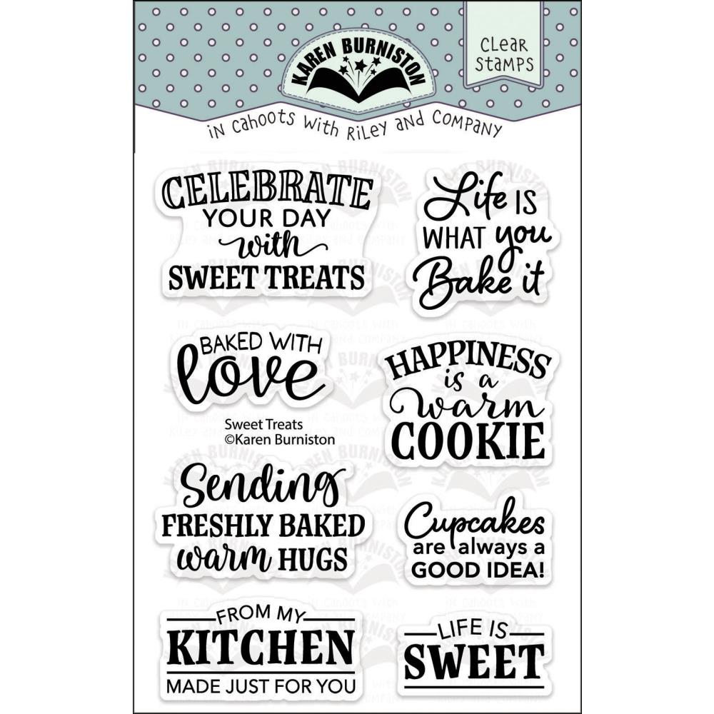 Karen Burniston Clear Stamp -  Sweet Treats 