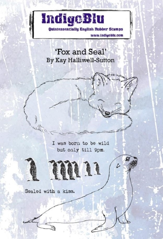 indigoblu-fox-and-seal-a6-rubber-stamp-ind0553