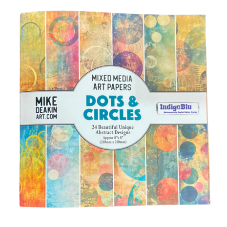 IndigoBlu - Dots and Circles 8x8 Inch Paper Book 