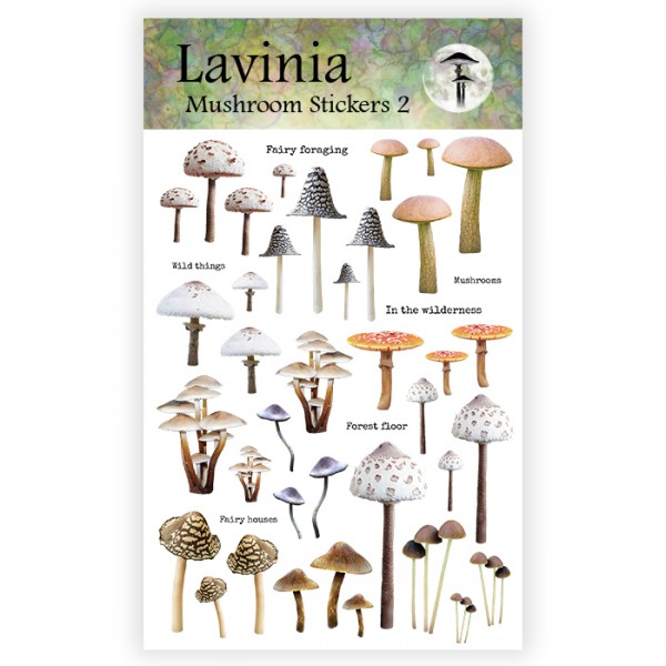 Lavinia - Mushroom Stickers 2