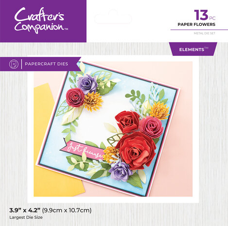 CC - Paper Flower Dies Paper Flowers