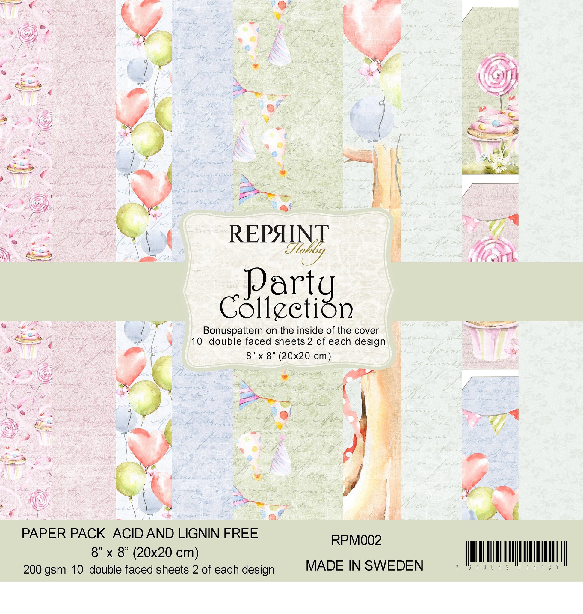 reprint-party-8x8-inch-paper-pack-rpm002